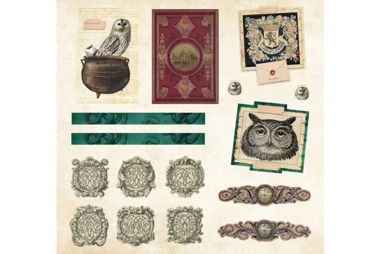 Peter Pauper Sticker Book – Mystical Ephemera! (over 900 stickers!)