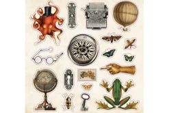 Peter Pauper Sticker Book – The Sticker Book of Curiosities (over 750 stickers!)