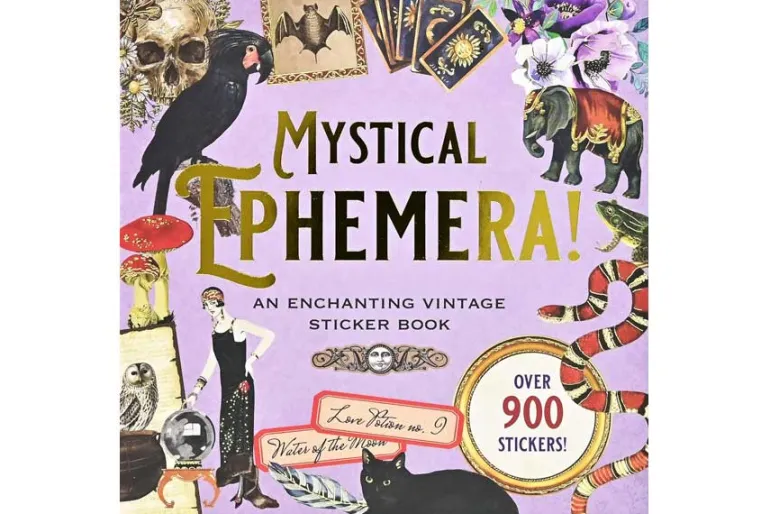 Peter Pauper Sticker Book – Zoological Ephemera (over 680 stickers!)