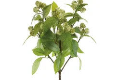 37″ Philodendron Leaf Hanging Bush