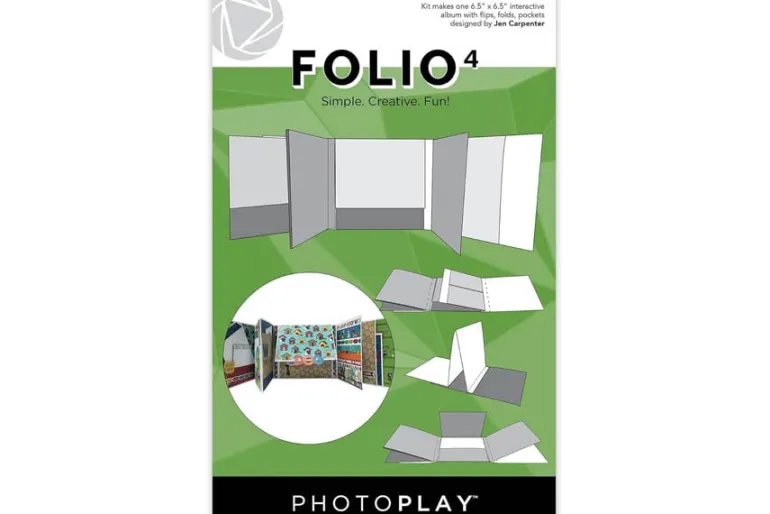 Photo Play Folio2 Album Kit – 6×8 – Black