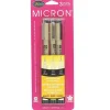 Pigma Micron Black Pen Set – 01, 03, 05 – 3 Piece