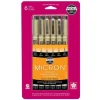 Pigma Micron Black Pen Set – 005 To 08 – 6 Piece