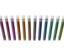 Pilot Parallel Pen Cartridge – Assorted Colors – 12 Piece