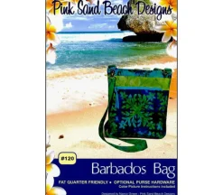 Pink Sand Beach Pattern – Barbados Bag