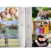 Pioneer Leatherette Postbound Album – 9-inch x 12-inch – Frame Family Black