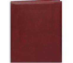 Pioneer Leatherette Postbound Album – 8.5-inch x 11-inch – Burgundy