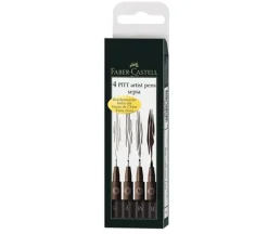 Pitt Artist Pen Set 4 Piece – Black