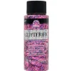Plaid Folkart Glitterific Paint – 2-ounce – Hot Pink