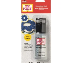 Plaid Mod Podge Dimensional Magic Glitter – 2-ounce – Silver