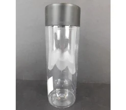 Plastic Can with Lid – 6.75-inch