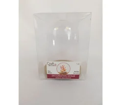 Plastic Dome with Wooden Base