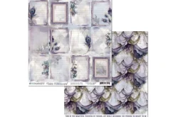 Plume & Petal Double-Sided Cardstock – 12″X12″ – Glow