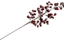 24″ Poinsettia Pine Berry Pinecone Wreath