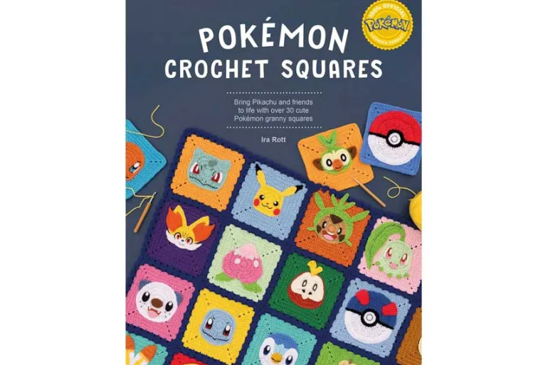 Pokemon Crochet Squares Book