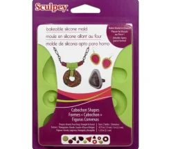 Polyform Sculpey Bakeable Silicone Mold – Cabochon