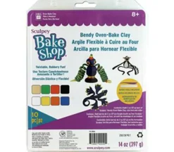 Polyform Sculpey Bake and Bend Clay Kit – 8 Color