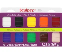 Polyform Sculpey III Set – 10 Piece – Classic