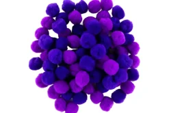 Pom-Poms – 5mm – 40pc. – Black