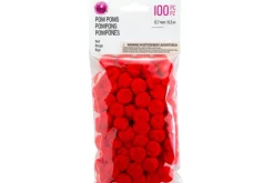 Pom-Poms – 10mm – 100pc. – Brown