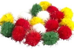 Pom-Poms – Multi-Size – 300pc. – White