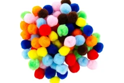 Pom-Poms – Multi-Size – 300pc. – White