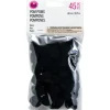 Pom-Poms – 2″ – 20pc. – Black