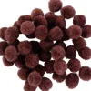Pom-Poms – .5″ – 100pc. – Black