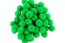 Pom-Poms – 1″ – 80pc. – Brown Mix