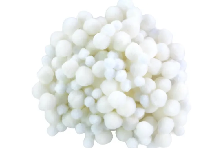 Pom-Poms – 0.5″ – 100pc. – Brown Mix