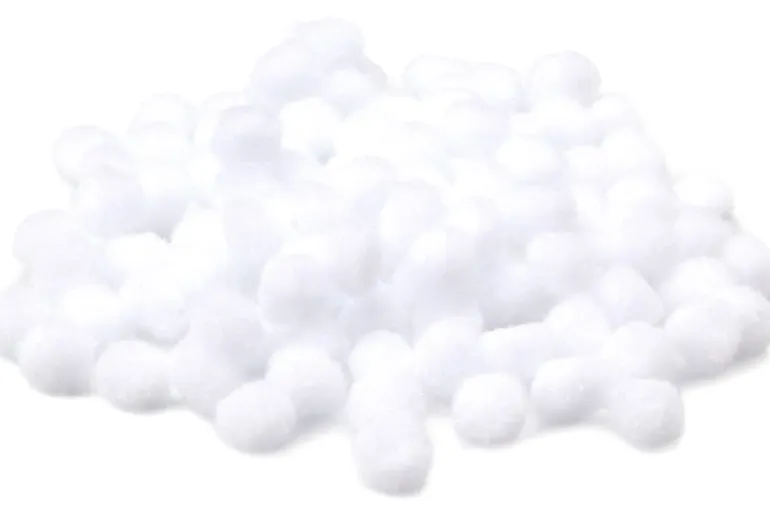 Pom-Poms – 0.5″ – 100pc. – Brown Mix