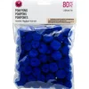Pom-Poms – 1″ – 80pc. – Multi-Colored