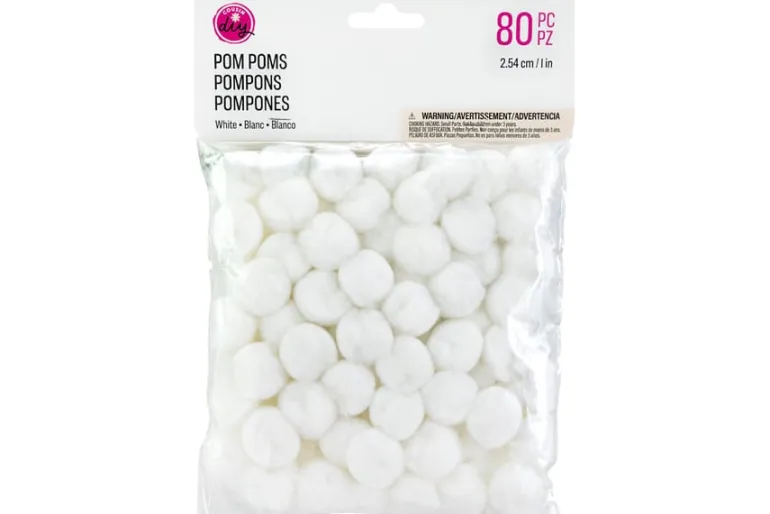 Pom-Poms – 2″ – 20pc. – Pastel Mix