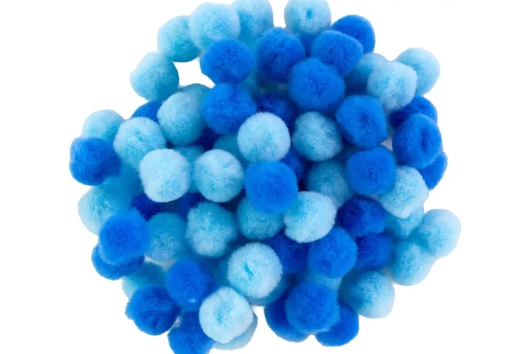 Pom-Poms – 2″ – 20pc. – Red