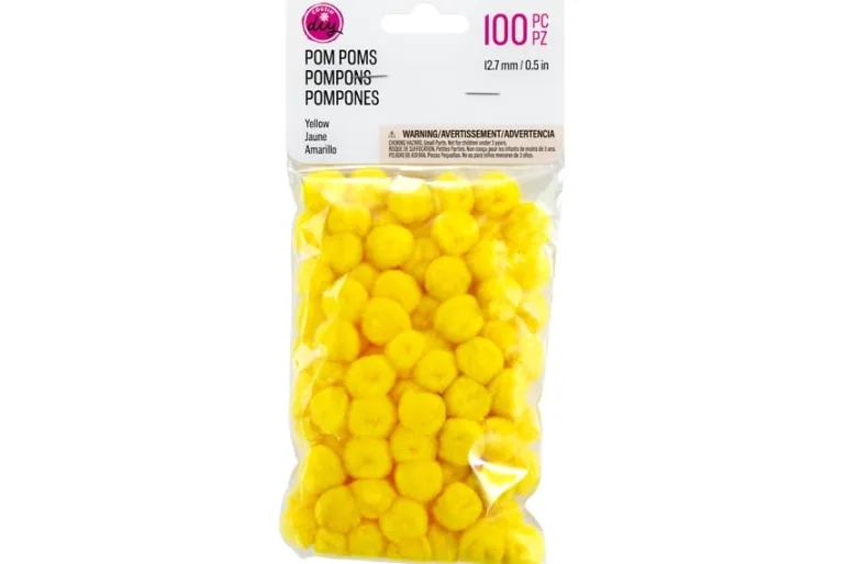 Pom-Poms – 2″ – 20pc. – Red