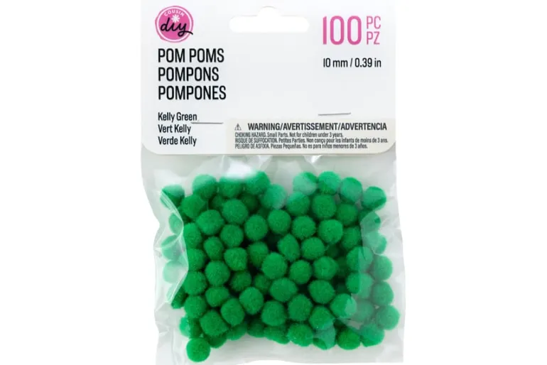 Pom-Poms – 2″ – 20pc. – Red