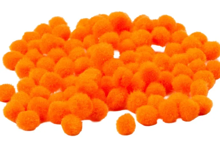 Pom-Poms – 2″ – 20pc. – Red