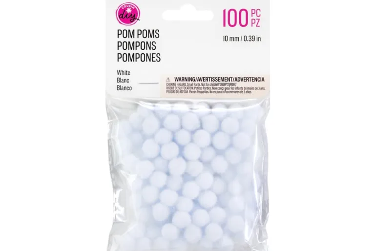 Pom-Poms – 2″ – 20pc. – Red