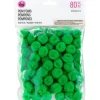 Pom-Poms – .5″ – 100pc. – Red