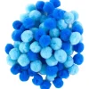 Pom-Poms – 100pc. – Red, White & Blue Variety Pack