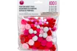 Pom-Poms – 0.75″ – 45pc. – Royal Blue