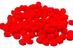Pom-Poms – 3″ – 4pc. – White