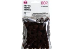 Pom-Poms – 3″ – 4pc. – White