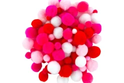 Pom-Poms – 3″ – 4pc. – White