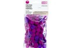 Pom-Poms – 2″ – 20pc. – White