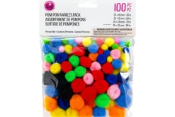 Pom-Poms – 2″ – 20pc. – White