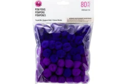 Pom-Poms – 2″ – 20pc. – White