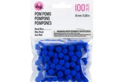 Pom-Poms – 2″ – 20pc. – White