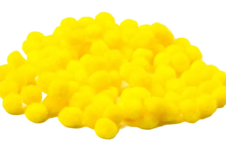 Pom-Poms – .75″ – 45pc. – White