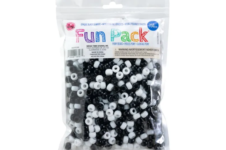 Pony Bead Fun Pack – 750pc. Pink
